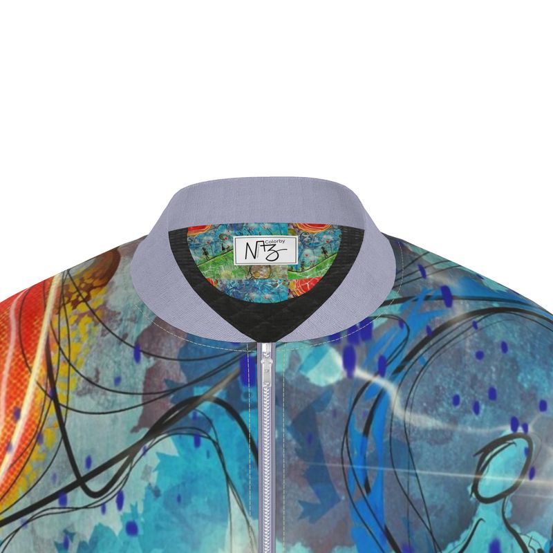 Designer - Männer Bomberjacke ''Love in the Air''