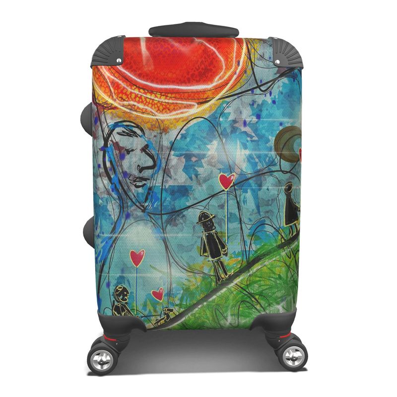 Designer Koffer „Love in the air“