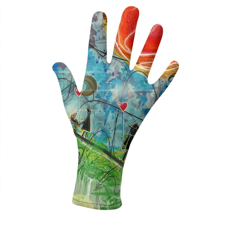 Designer ''Love in the Air'' Handschuhe