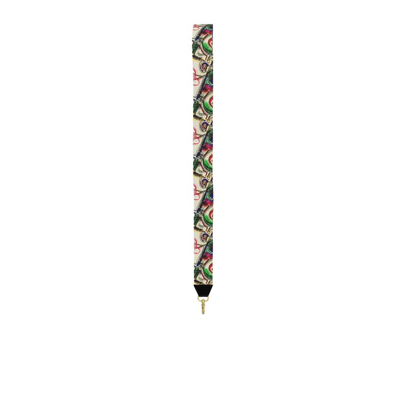 Designer Lanyard mit Kartenhalter „Camera Art“ – Schlüsselband von Naz