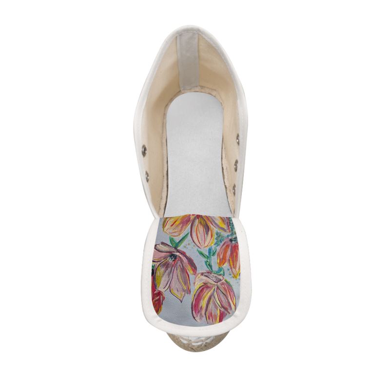 Designer Wedge Espadrilles ''Magnolia''