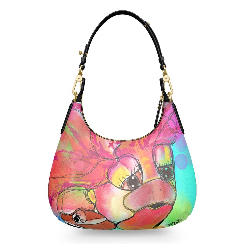 Designer Halbmond Hobo Tasche ''F.U. Tiffy''
