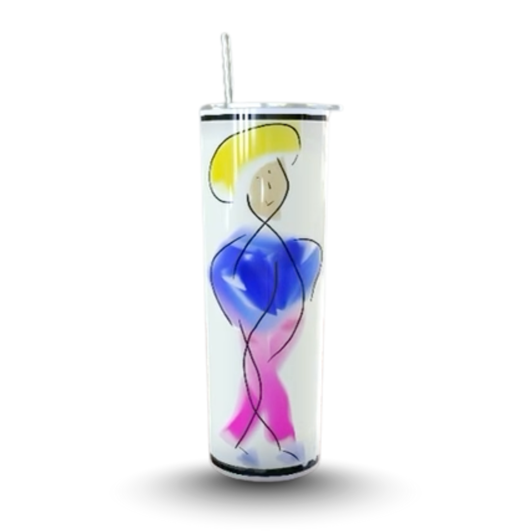 NAZ-ART Trinkflasche SHE AND SHE