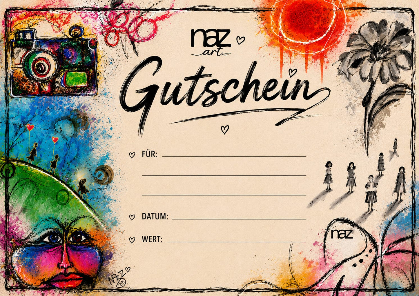 Kreativ-Gutschein – Freude zum Verschenken