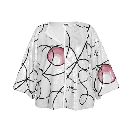 Kimono de créateur Naz "red point" par Naz