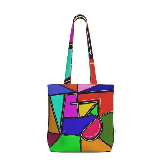 Designer Everyday Tote Bag "mosaïque Naz"