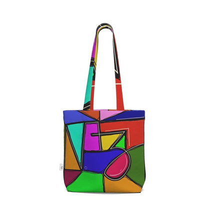 Designer Everyday Tote Bag "mosaïque Naz"
