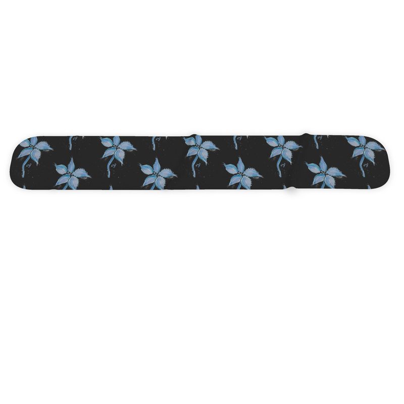 Écharpe de créateur "Blue Flower" de NAZ