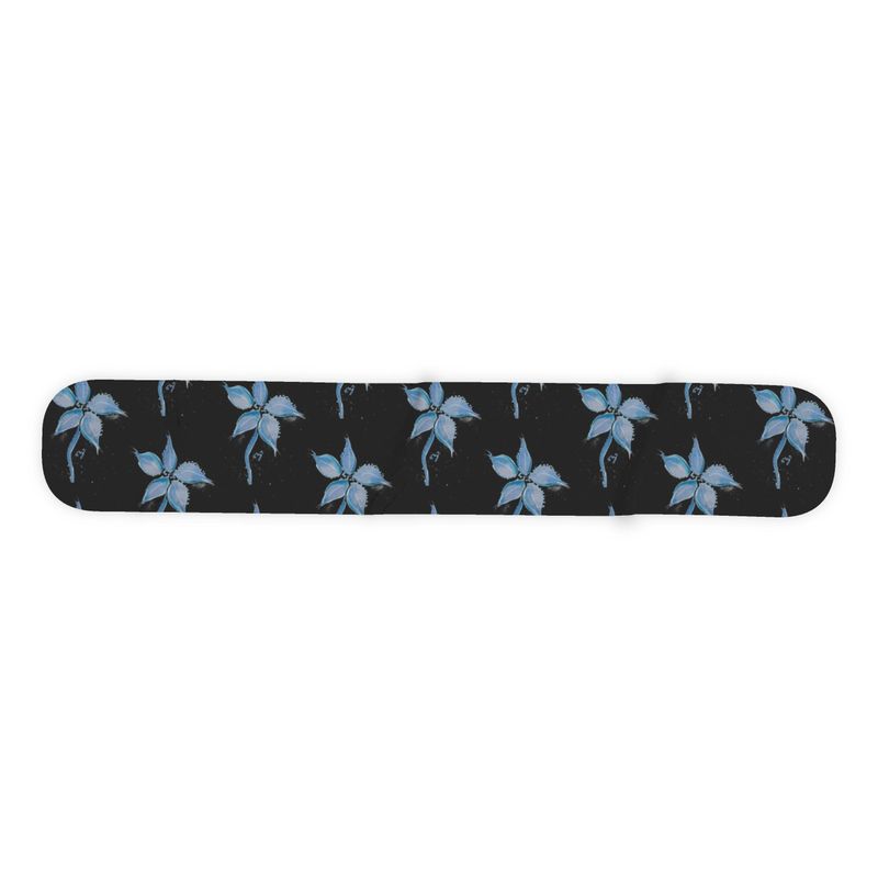 Écharpe de créateur "Blue Flower" de NAZ
