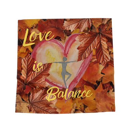 Bandana de créateur « Love is Balance »