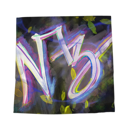 Bandana de designer « Naz Signature » - Foulard artistique en coton ou en soie