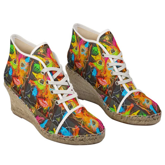 Designer Wedge Espadrilles ''Fancy''