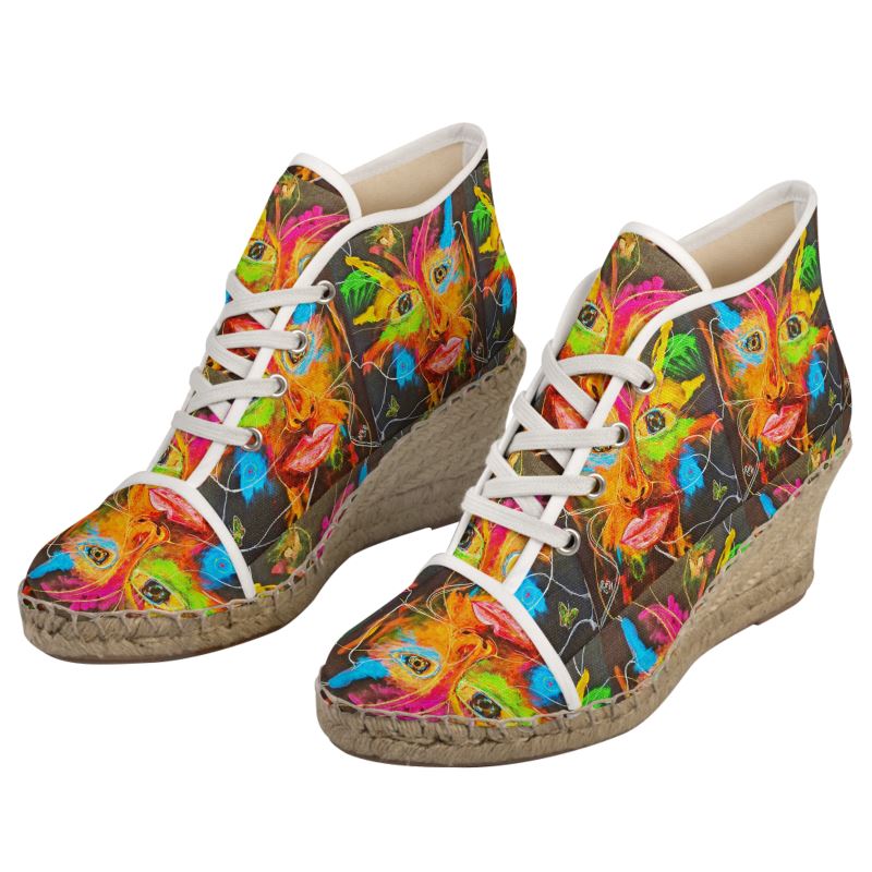 Designer Wedge Espadrilles ''Fancy''