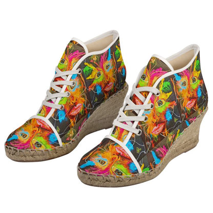 Designer Wedge Espadrilles ''Fancy''