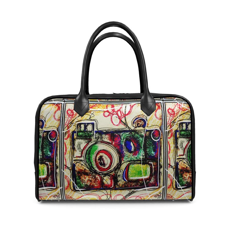 Designer Holdall Tasche „Camera Art“