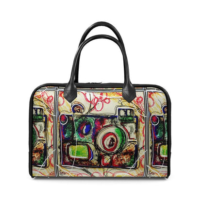Designer Holdall Tasche „Camera Art“