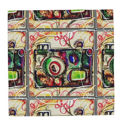 Designer Bandana ''Camera Art''