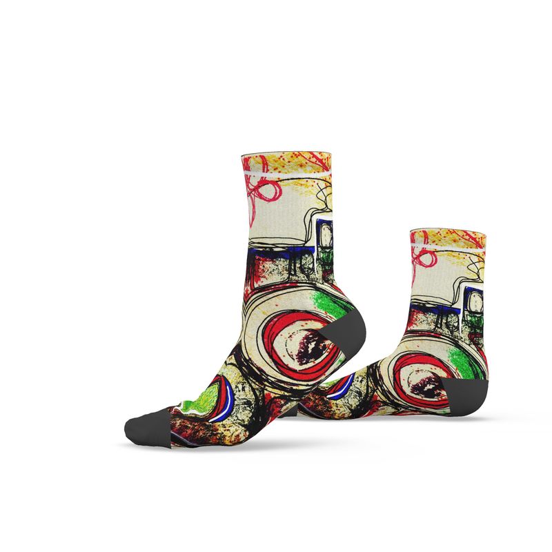 Designer ''Camera Art'' Socken