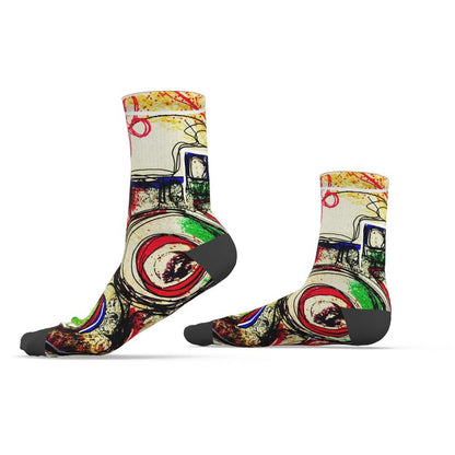 Designer ''Camera Art'' Socken