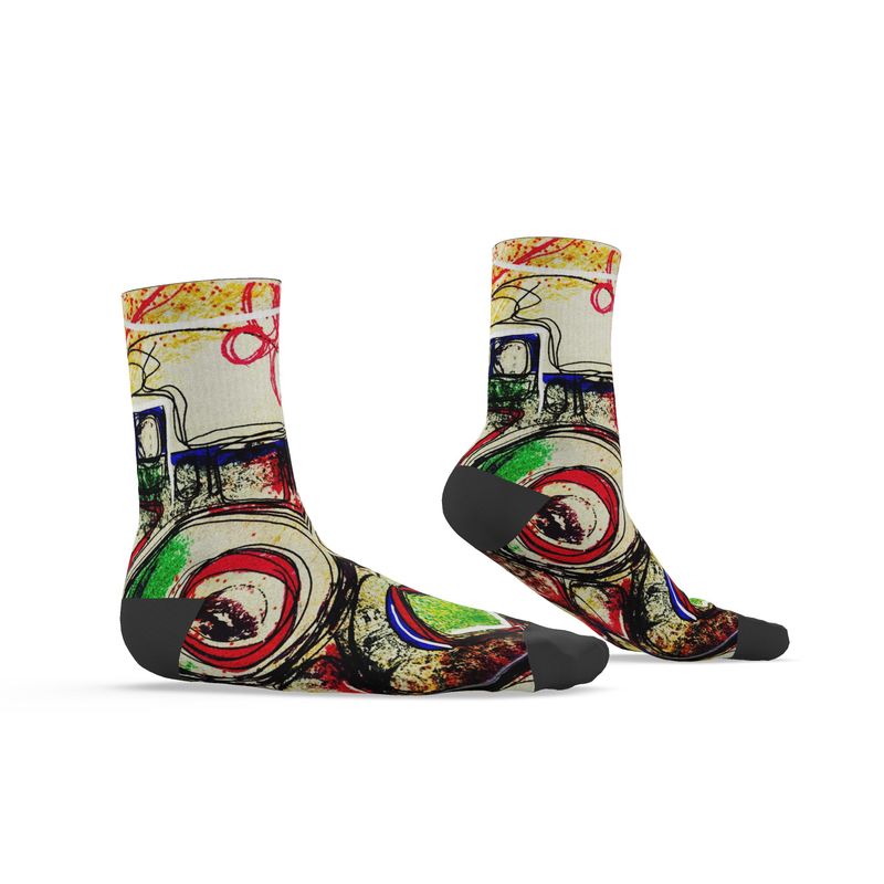 Designer ''Camera Art'' Socken
