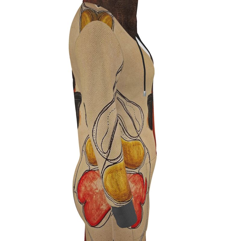 Designer Hoodie Kleid ''Art Portrait''
