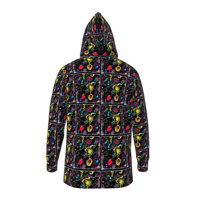 Hoodie unisexe ''Neon Flow'' avec imprimé all-over coloré