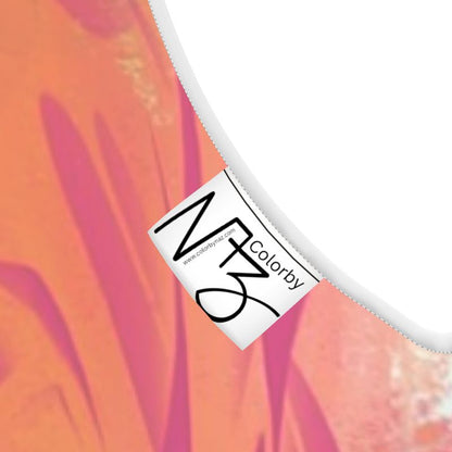 Robe midi design "F.U. Tiffy" - Robe artistique sans manches