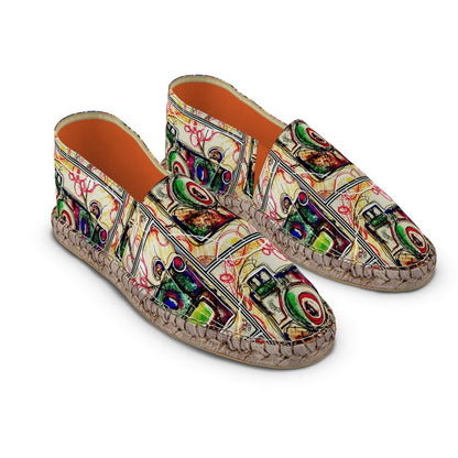 Designer Espadrilles ''Camera Art''