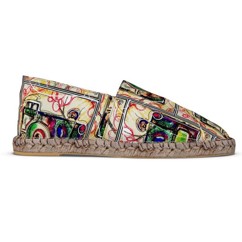 Designer Espadrilles ''Camera Art''