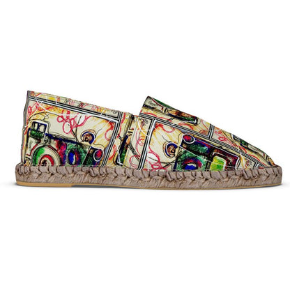 Designer Espadrilles ''Camera Art''
