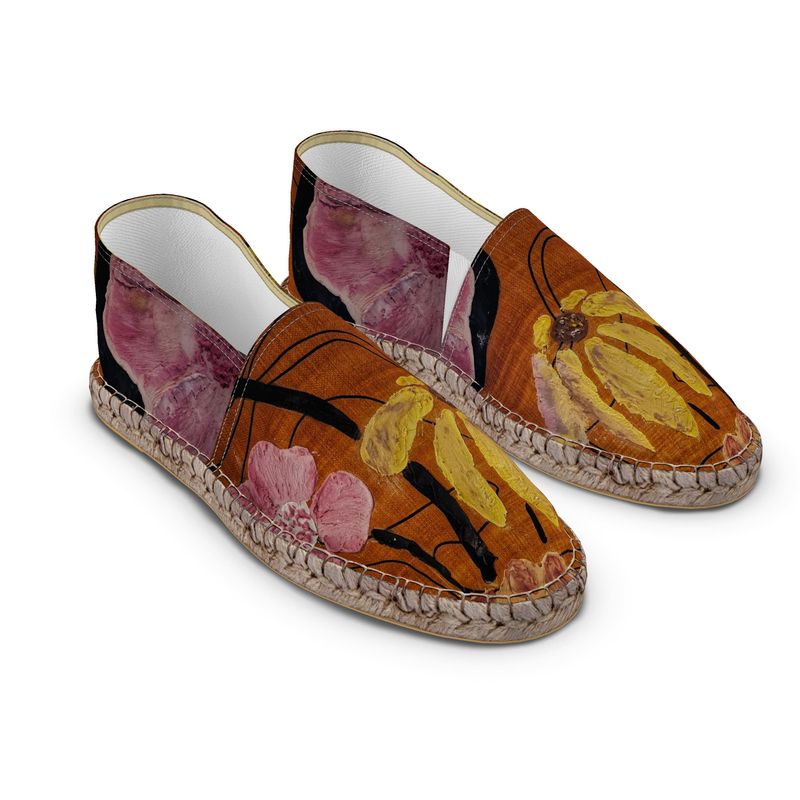 Designer Espadrilles ''Floral Flow''