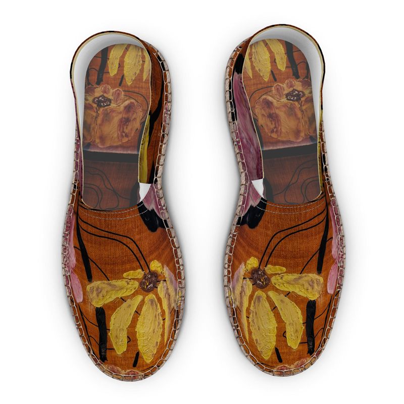 Designer Espadrilles ''Floral Flow''