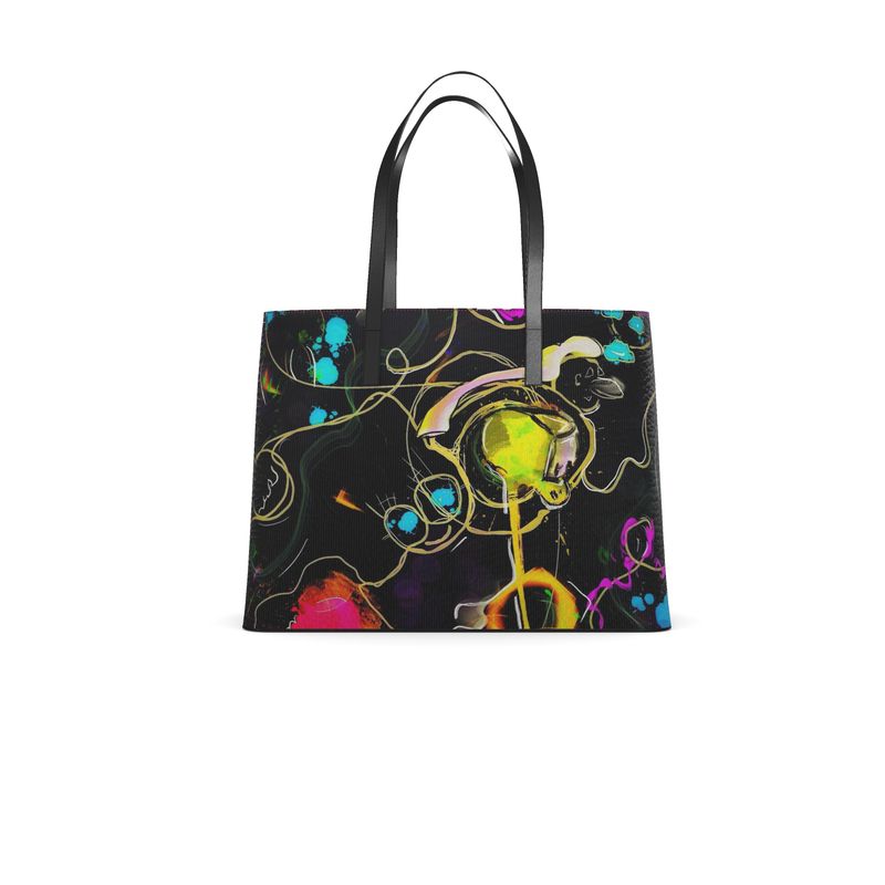 Sac à main de créateur « Neon Flow » Cabas par NAZ