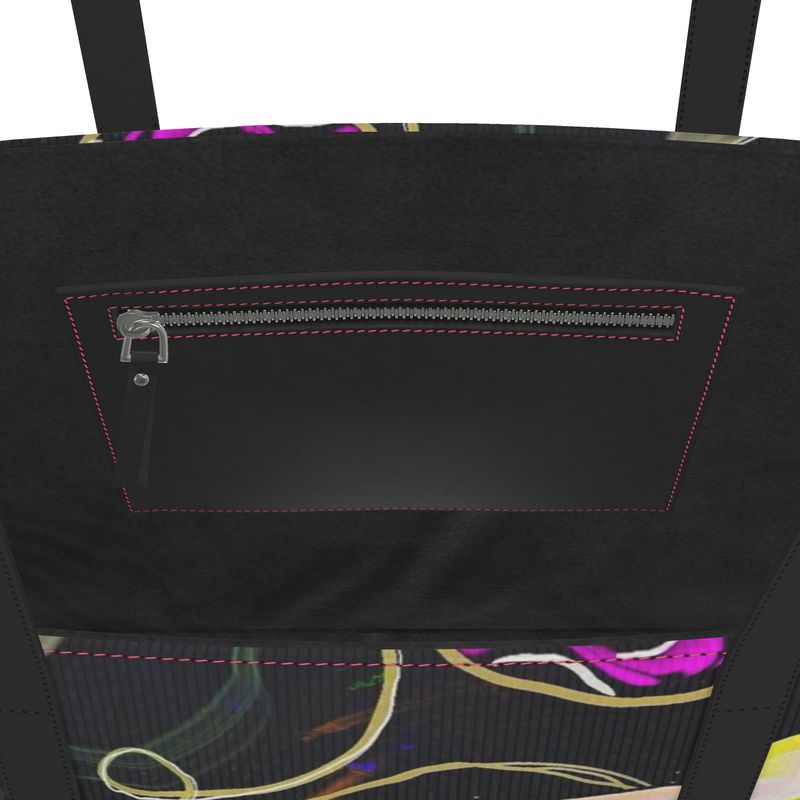 Sac à main de créateur « Neon Flow » Cabas par NAZ