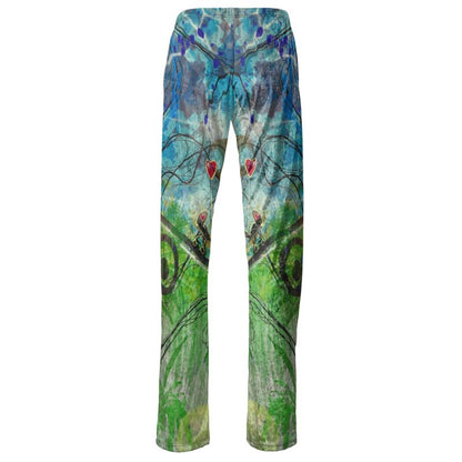 Designer Hose „Love in the air“ - Kunst Printed Pants