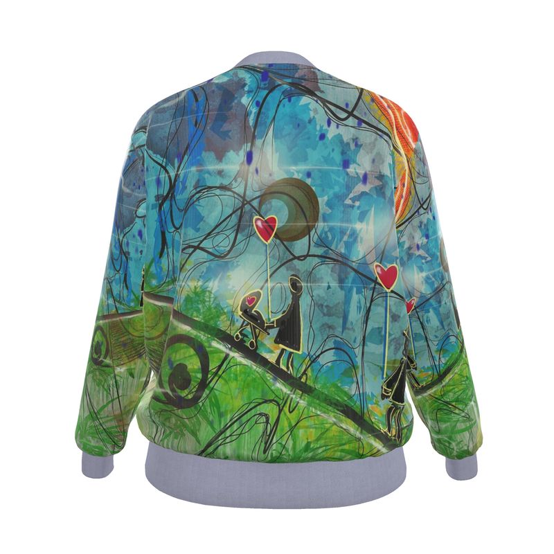 Designer ''Love in the Air'' - Frauen Bomberjacke
