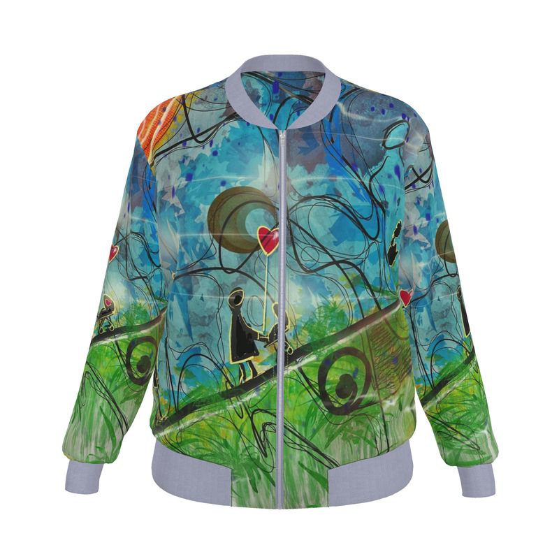Designer ''Love in the Air'' - Frauen Bomberjacke