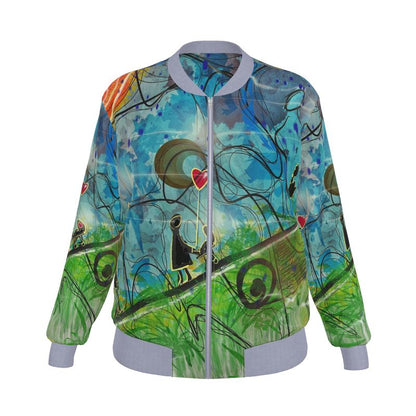 Designer ''Love in the Air'' - Frauen Bomberjacke