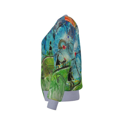 Designer ''Love in the Air'' - Frauen Bomberjacke