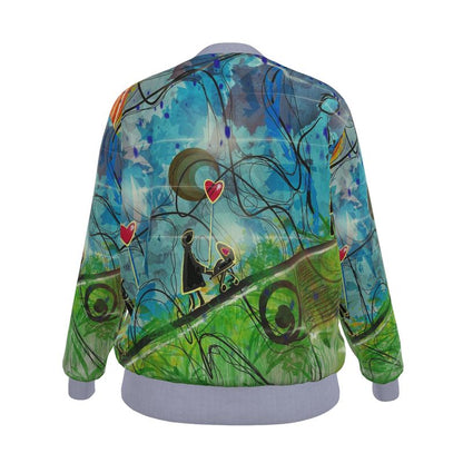 Designer ''Love in the Air'' - Frauen Bomberjacke