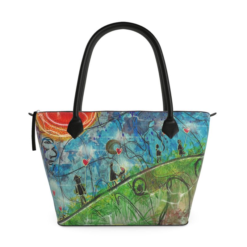 Designer Henkeltasche ''Love in the Air''