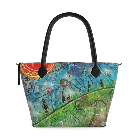 Designer Henkeltasche ''Love in the Air''