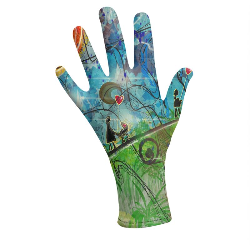 Designer ''Love in the Air'' Handschuhe