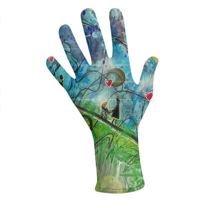 Designer ''Love in the Air'' Handschuhe