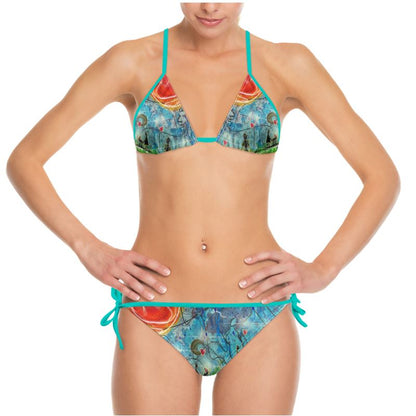 Designer Tie-Up Bikini „Love in the air“