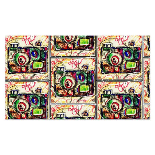Designer Sarong „Camera Art“