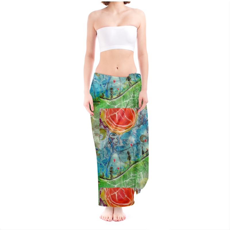 Designer Sarong „Love in the Air“