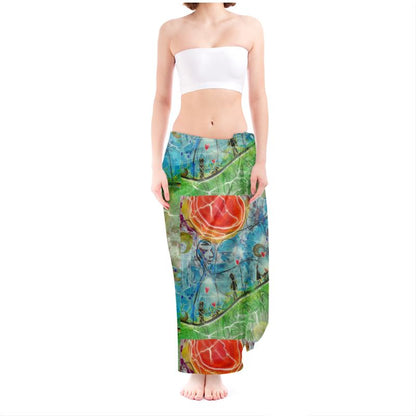 Designer Sarong „Love in the Air“