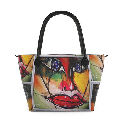 Sac cabas « red lips » de créateur par NAZ