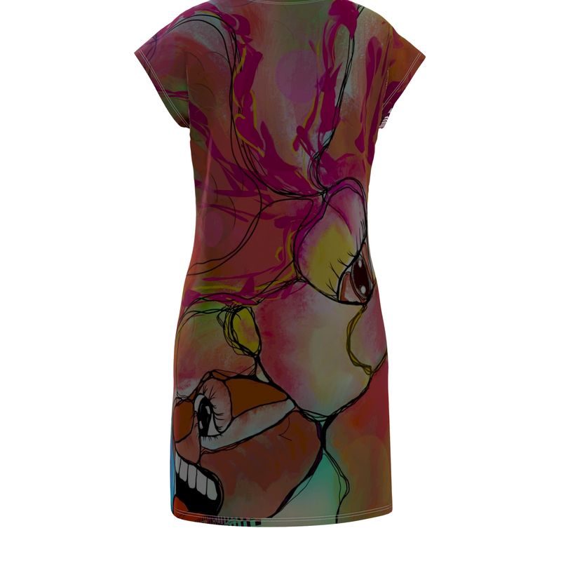 Robe T-shirt de créateur « F.U Tiffy »